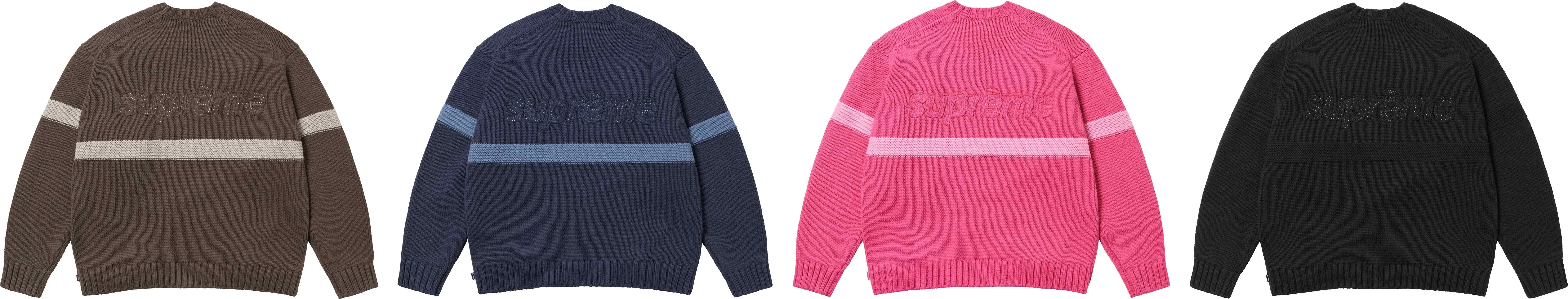 Tonal Appliqué Sweater